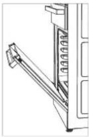 Chef CLE527WB - To remove the inner door glass for cleaning - 2