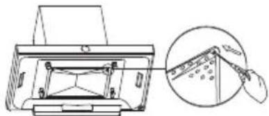 MIDEA MHAT90S - Remove the filter screen to indicate - 1