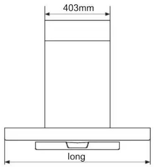 403mm long