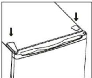 CUISINART CCF-44 - REVERSING THE DOOR - 8