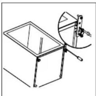CUISINART CCF-44 - REVERSING THE DOOR - 5