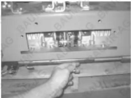 Baumr-AG 480ZRX - CAUTION: Be sure the engine is OFF before you open the hydro access panel. - 1