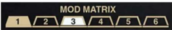 MOD MATRIX 1 2 3 4 5 6
