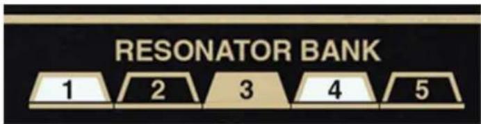 RESONATOR BANK 1 2 3 4 5