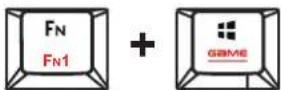 Gamdias Hermes E3 - Lock the Windows key - 1