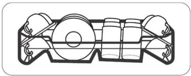 OMEGA ODWF6014BX - Loading the Upper Basket - 1