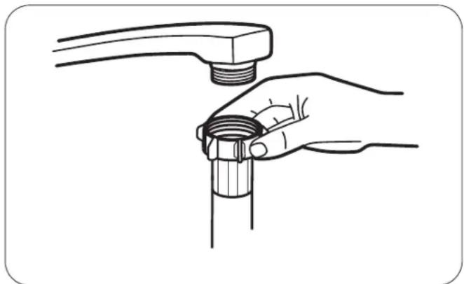 OMEGA ODWF6014BX - Cold water connection - 1
