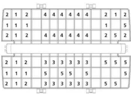 2 1 2 4 4 4 4 4 4 2 1 2 1 1 1 4 4 4 4 4 4 1 5 2 1 2 4 4 4 4 4 4 2 5 2 2 1 2 3 3 3 3 3 3 5 5 5 1 1 1 5 5 5 5 5 2 1 2 3 3 3 3 3 3 5 5