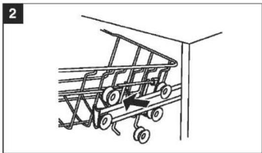 DELONGHI DEDW6112SC - Adjusting the Upper Basket - 2