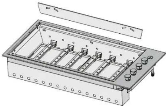 ELECTROLUX ProLine EQBL156AS - ASSEMBLING THE BARBECUE - 1
