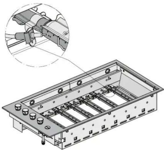 ELECTROLUX ProLine EQBL156AS - Change the injectors - 1