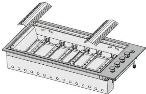 ELECTROLUX ProLine EQBL156AS - ASSEMBLING THE BARBECUE - 2