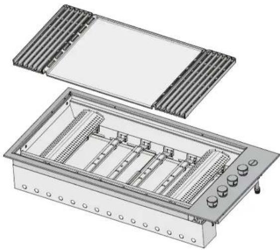 ELECTROLUX ProLine EQBL156AS - ASSEMBLING THE BARBECUE - 4