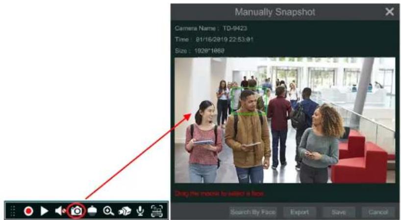 Manually Snapshot Camera Name : TD-9423 Time : 01/16/2019 22:53:01 Size : 1020*1860 Drag the mode to set it face. Search By Face Export Save Cancel