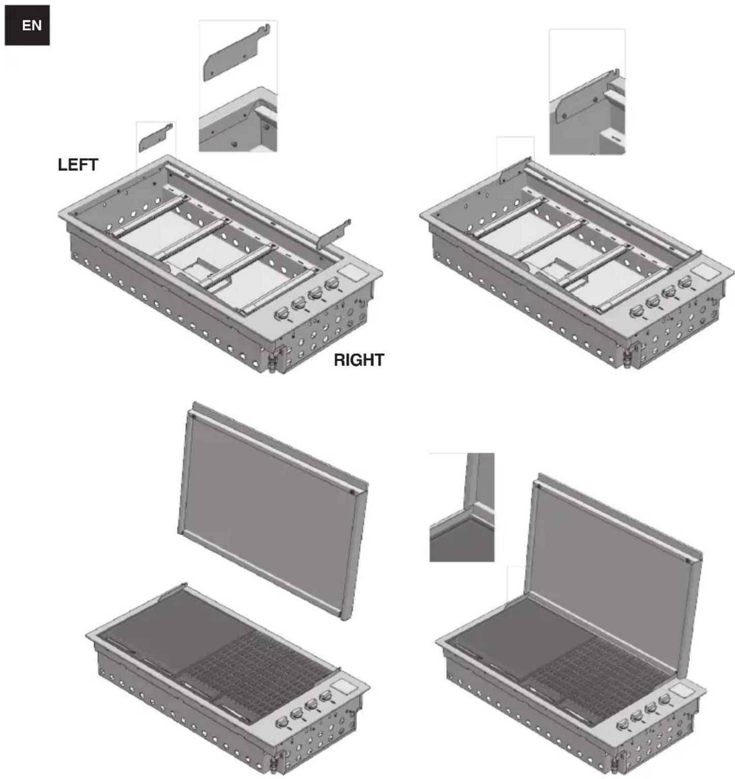 Artusi ABBQ1MB - Application of the low cover - 1