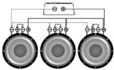 Deaf Bonce Apocalypse Atom 500.2 PRO - Subwoofers in series, coils in parallel - 6
