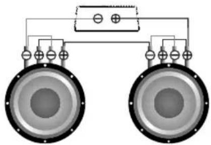 Deaf Bonce Apocalypse Atom 500.2 PRO - Subwoofers in series, coils in parallel - 1