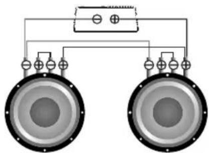 Deaf Bonce Apocalypse Atom 500.2 PRO - Subwoofers in series, coils in parallel - 5