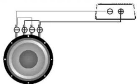 Deaf Bonce Apocalypse Atom 500.2 PRO - One subwoofer, coils in parallel - 1