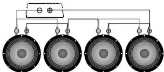 Deaf Bonce Apocalypse Atom 500.2 PRO - Serial connection of the speakers - 7