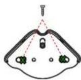 Peekyboo P1-RX-TX - Camera Mounting Instructions Corner/Wall Mount Installation - 2