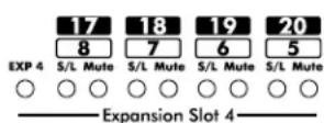 Ashly ne24.24M - Expansion Module LEDs - 4