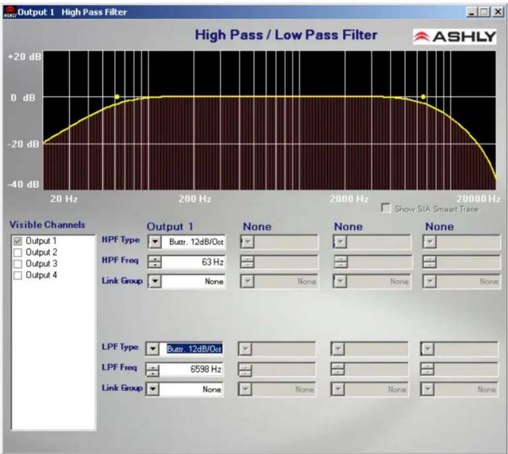 Ashly ne24.24M - 8.2b Hpf/Lpf - Crossover - 2