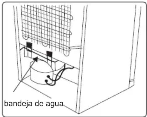 bandeja de agua