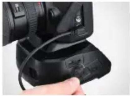 Vello MPH-100 - CONNECTING A CAMERA - 1