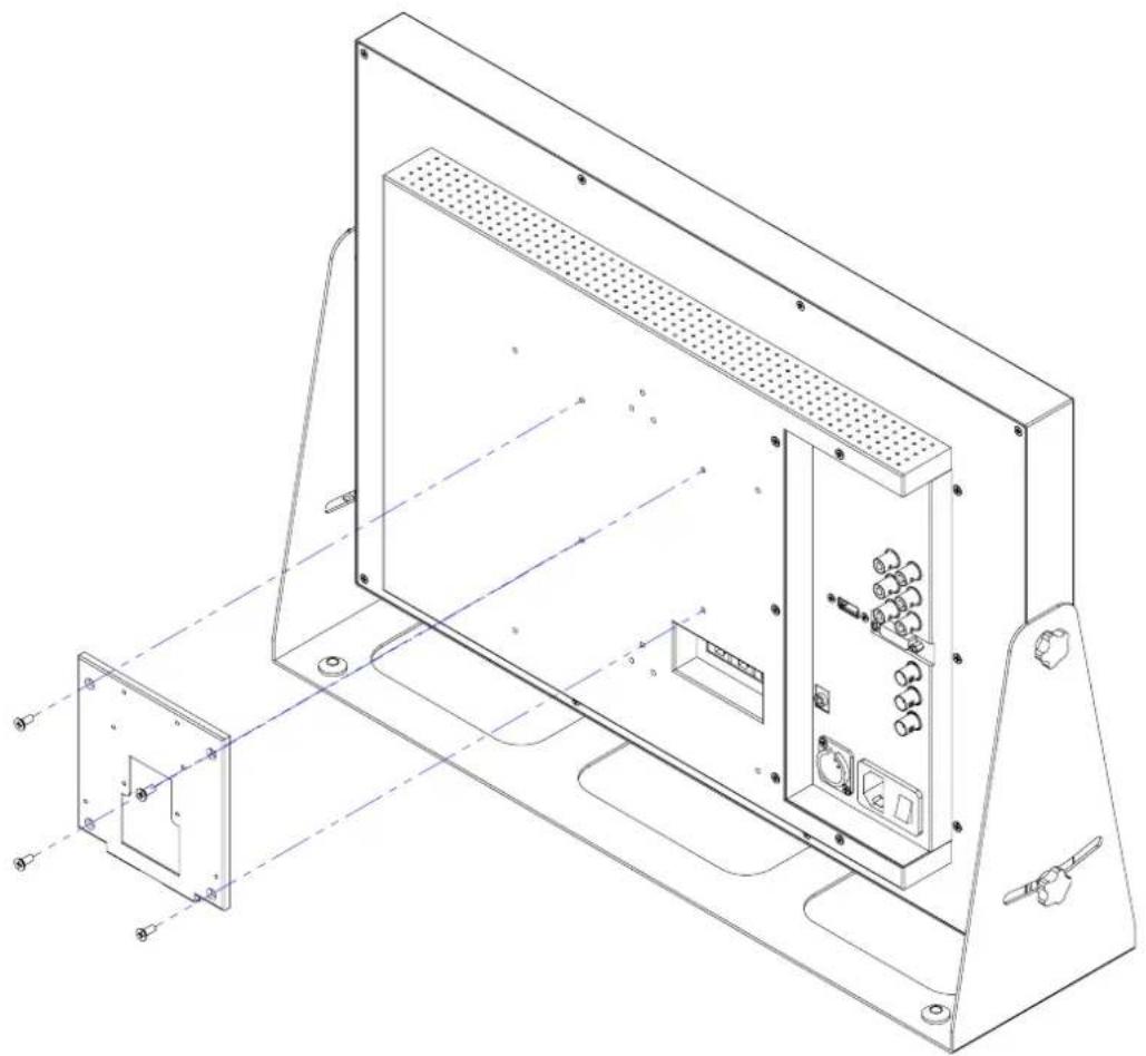 TVLogic LVM-246A - VESA WALL MOUNTING - 1