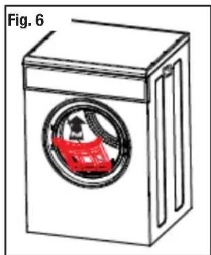 Stirling STR-VD8W - Cleaning the lint filter - 1