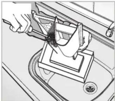 Stirling STR-FLW80W - Cleaning the detergent drawer (when required) - 2