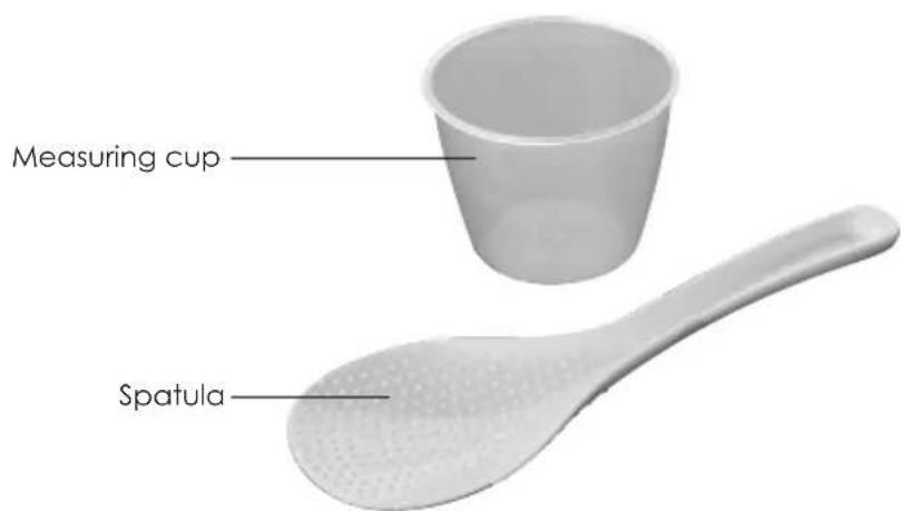 Measuring cup Spatula