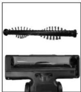MISTRAL MVC306 - How to replace the rollers: - 4