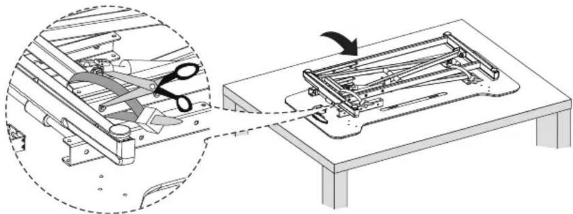 Mount-It! MI-15005 - Place the Desk Converter on a Level Surface - 1