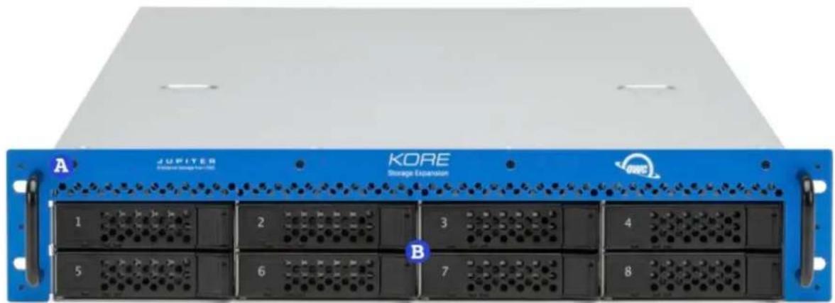 OWC Jupiter Kore - OWC Jupiter Kore 8-Bay (2U) - 1