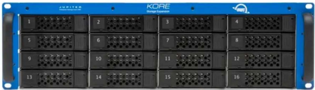 OWC Jupiter Kore - OWC Jupiter Kore 16-Bay (3U) - 1