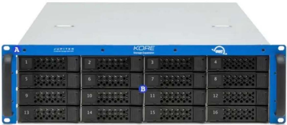 OWC Jupiter Kore - OWC Jupiter Kore 16-Bay (3U) - 1