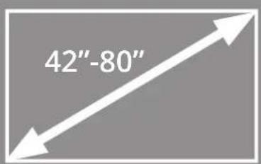 42"-80"