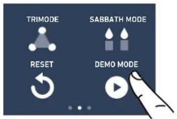 TRIMODE SABBATH MODE RESET DEMO MODE