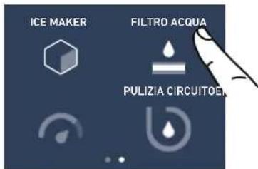 ICE MAKER FILTRO ACQUA PULIZIA CIRCUITOER