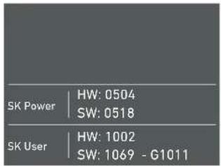 SK Power | HW: 0504 SW: 0518 SK User | HW: 1002 SW: 1069 - G1011