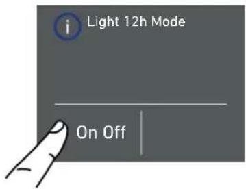 Light 12h Mode On Off