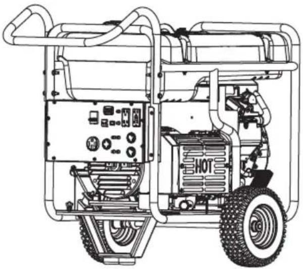 Generac G0057350 - GP Series Portable Generator - 1