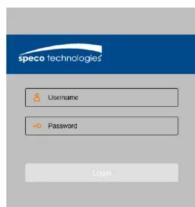 speco technologies Username Password Login