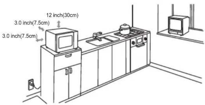 12 inch(30cm) 3.0 inch(7.5cm) 3.0 inch(7.5cm)
