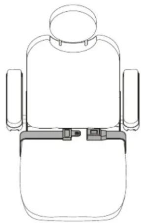 QUANTUM J4E - To release the positioning belt: - 1