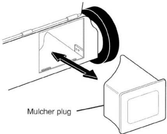 Mulcher plug