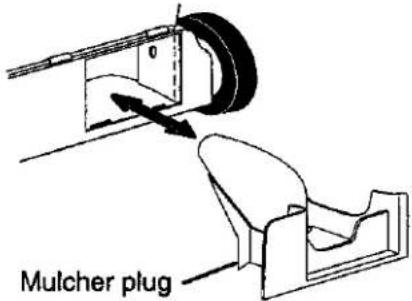Mulcher plug