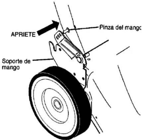 APRIETE Pinza del mango Soporte de mango